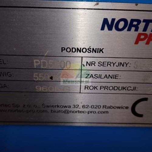 Stahlseil für Nortec PD5500 Hebebühne