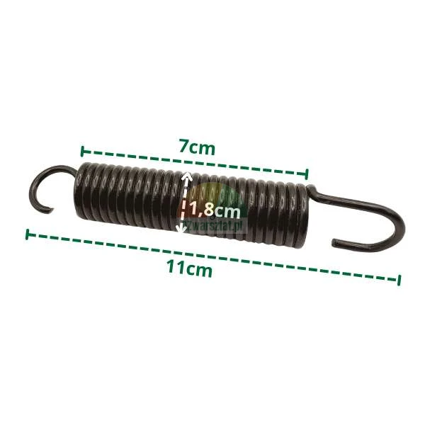 Feder für Reifenmontiermaschine 11cm mit 1,8cm Durchmesser