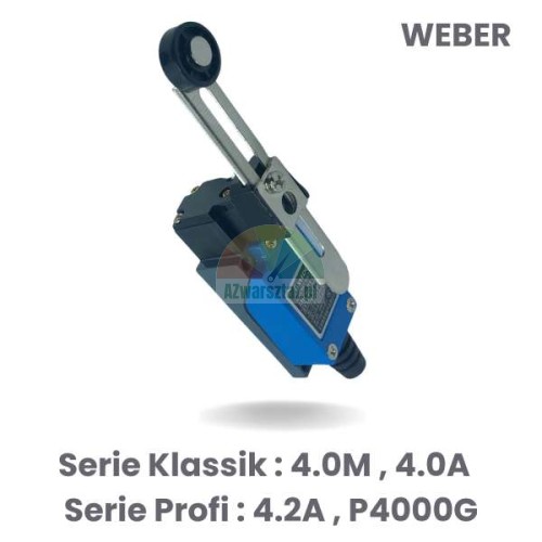 Weber Ersatzteil: Endschalter für Hebebühne Serie Klassik 4.0M, 4.0A und Serie Profi 4.2A, P4000G.