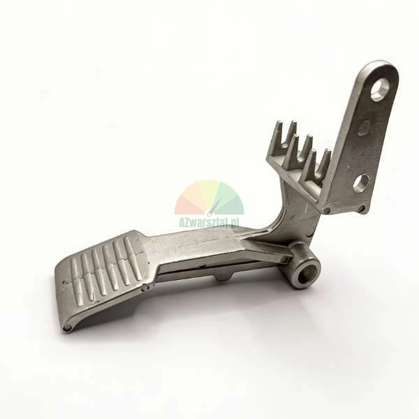Aluminium Fußpedal für Reifenmontiermaschine Typ C - Metallersatzteil für Werkstattmaschinen.