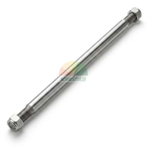 Kolbenstange für 42 cm Fenderzylinder mit zwei Muttern