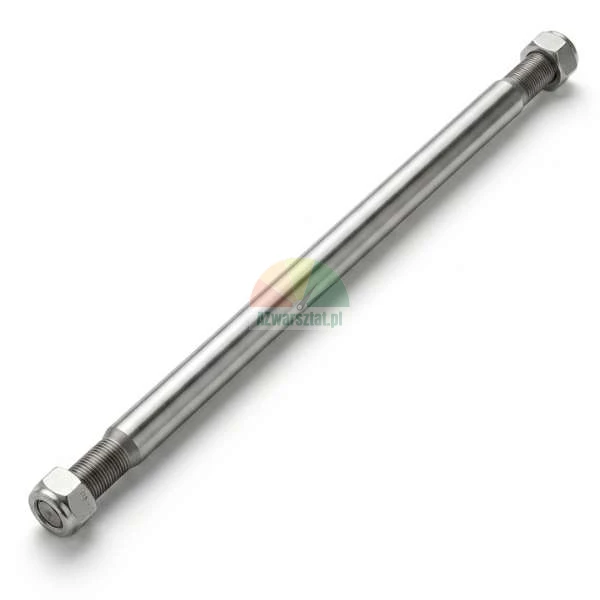 Kolbenstange für 42 cm Fenderzylinder mit zwei Muttern