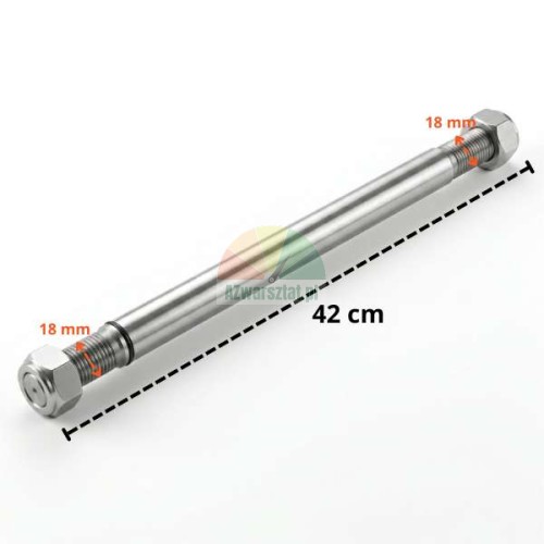 Kolbenstange für Fenderzylinder 42 cm