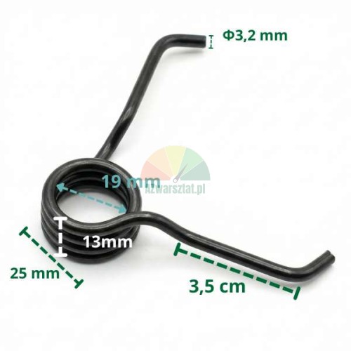 25mm Feder für Reifenmontiermaschine Fußpedal