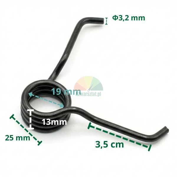 25mm Feder für Reifenmontiermaschine Fußpedal