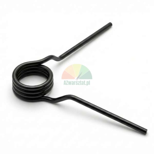 Schwarze Drehschalterfeder für Reifenmontiermaschine 25mm