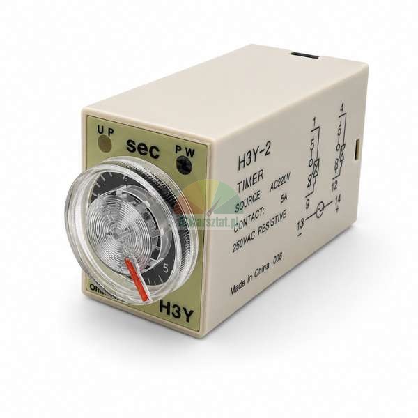 Zeitrelais AC 220V / 5 sec / 8 PIN