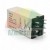 Zeitrelais H3Y-2 für AC220V mit Anschlussplan an der Seite und 8 Pins auf der Rückseite.