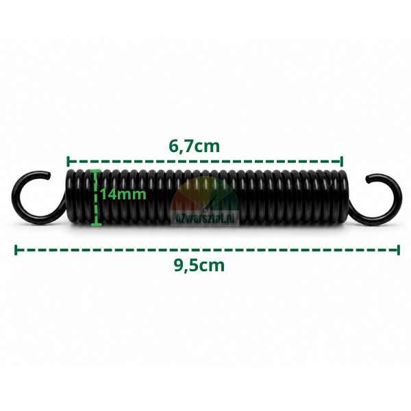 Montagemaschinen Feder 9,5 cm