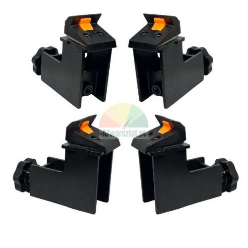 Motorrad-Montagebacken-Adapter-Set für Weber Profi Serie.