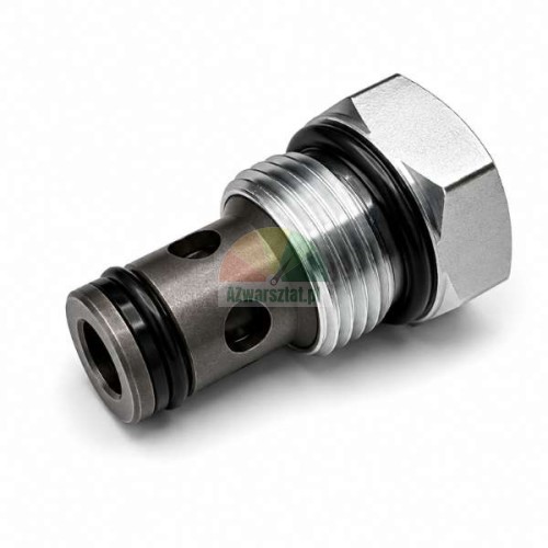 Hydraulisches Rückschlagventil mit 19mm Gewinde und schwarzen O-Ring-Dichtungen