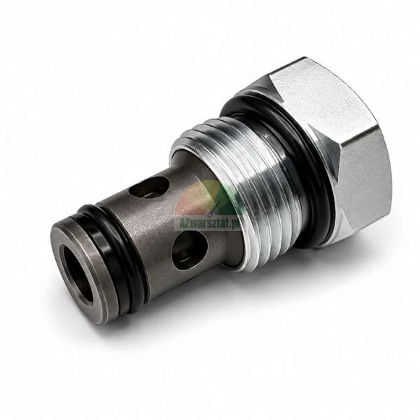 Hydraulisches Rückschlagventil mit 19mm Gewinde und schwarzen O-Ring-Dichtungen