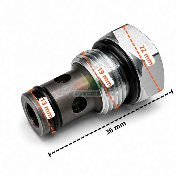 Rückschlagventil mit 19mm Gewinde