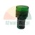 Grüne LED-Signalleuchte 22 mm AC/DC 24V