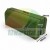 Grüner Gleitblock für Hebebühne 70mm x 30mm x 29mm mit Maßangaben.
