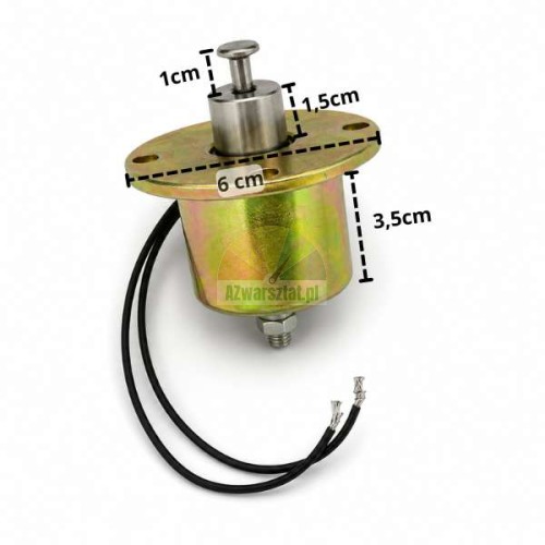 Hubmagnet DC 24V mit Maßen