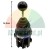 Joystick für das LKW-Reifenmontiermaschinen-Bedienpult HKB-402, Höhe 14.5 cm.