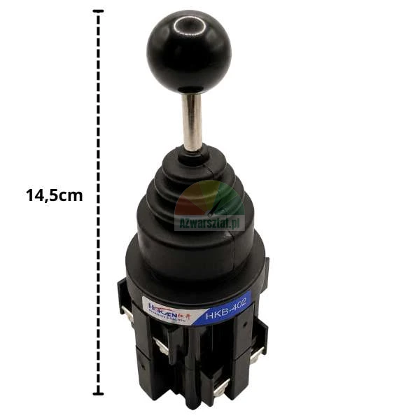 Joystick für das LKW-Reifenmontiermaschinen-Bedienpult HKB-402, Höhe 14.5 cm.