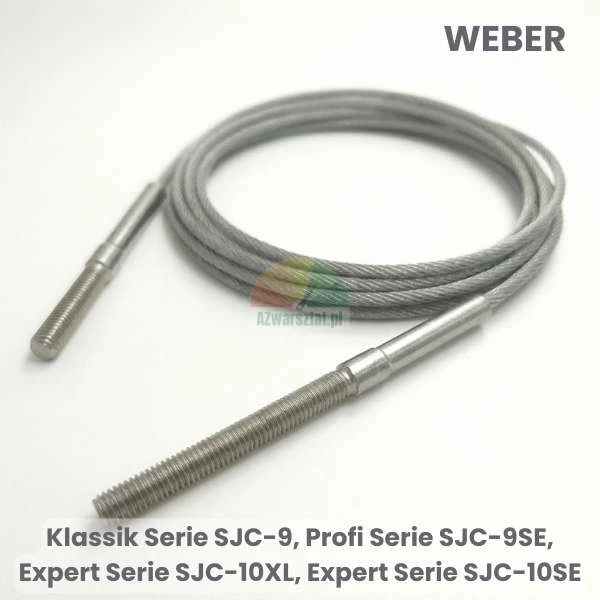 Stahlseil Ausgleichsseil für Weber Hebebühnen Klassik Serie SJC-9, Profi Serie SJC-9SE, Expert Serie SJC-10XL, SJC-10SE.