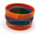 Kompakte Kolbendichtung für Hydraulikzylinder 55x39x31 mm mit blauen und orangefarbenen Ringen.
