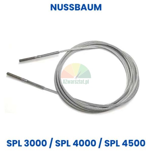 Ersatz-Stahlseil für Nussbaum Hebebühne SPL 3000, SPL 4000, SPL 4500