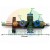 Schwarzer pneumatischer Ventilverteiler Typ B, 155 mm lang mit 8 mm und 10 mm Anschlüssen.
