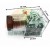 Transparenter Magnetventilstecker AC230V mit den Abmessungen 48 mm mal 27 mm.