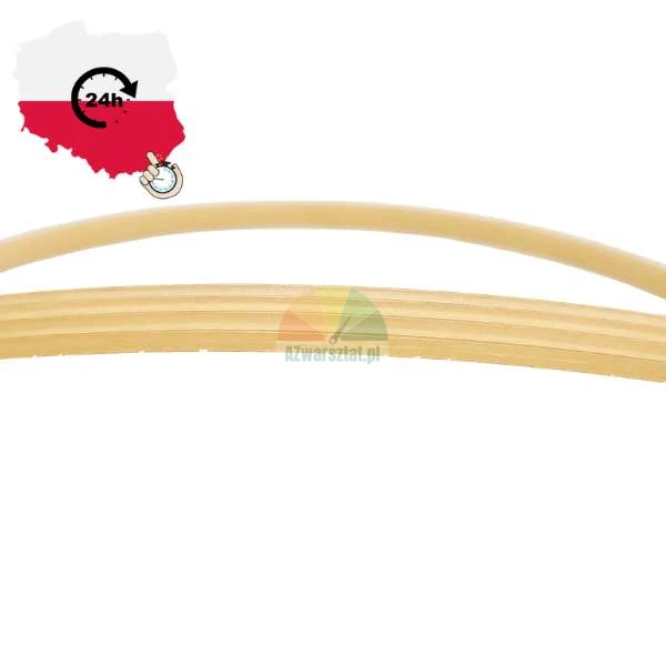 Beiges Latex-Gummiband mit einer Grafik für den schnellen 24-Stunden-Versand in Polen.