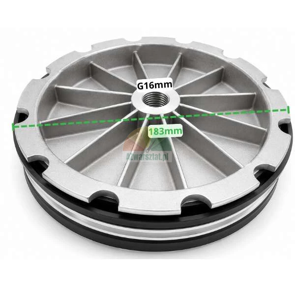 Abdrückzylinder-Kolben für Reifenmontiermaschine 183mm mit G16mm Gewinde