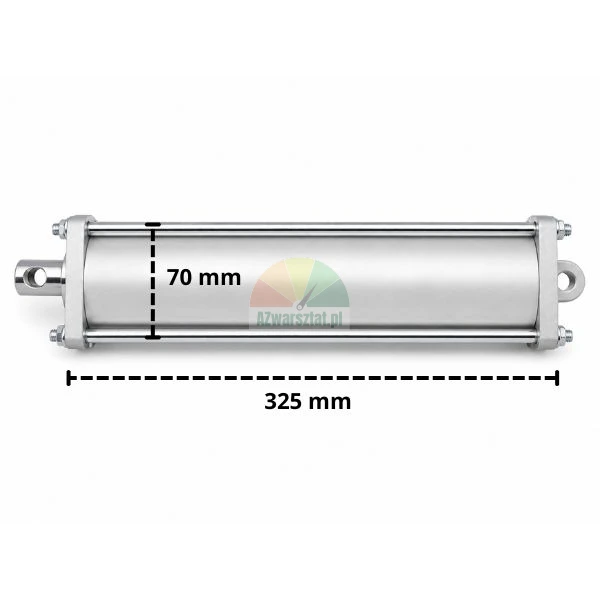 Pneumatikzylinder für Reifenmontiermaschine 325 mm x 70 mm