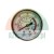 Rundes analoges Manometer mit deutlicher Zifferblatt-Skala im Metallgehäuse zur Druckmessung.