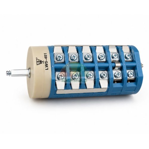 Blauer 2-Gang-Drehschalter für Reifenmontiermaschine Modell LW5-401