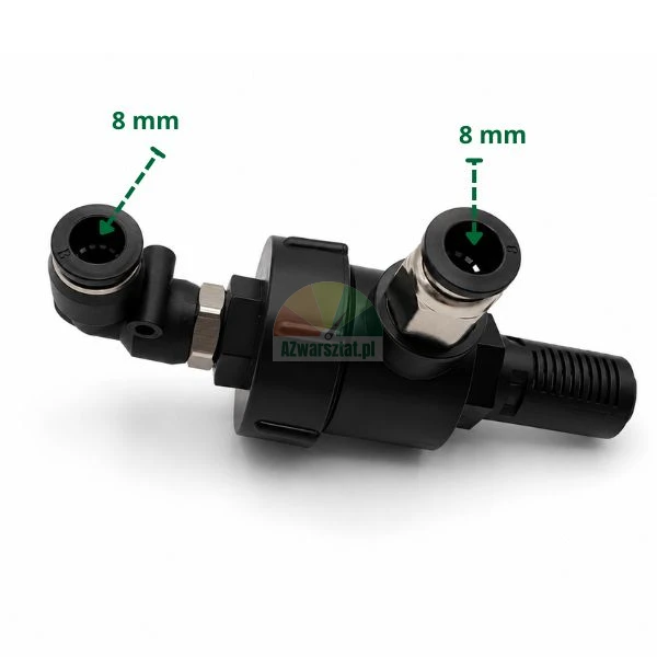 Schnellentlüftungsventil Typ E 8mm / 8mm