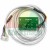 YT-dA1 Rotationsplatine mit grauem Kabel und Stecker.
