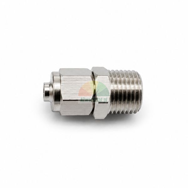 Metallverschraubung: Schlauch 6 mm / Gewinde 9,7 mm