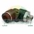 Pneumatischer L-Winkelsteckverbinder mit 9,7 mm Gewinde und Steckanschluss
