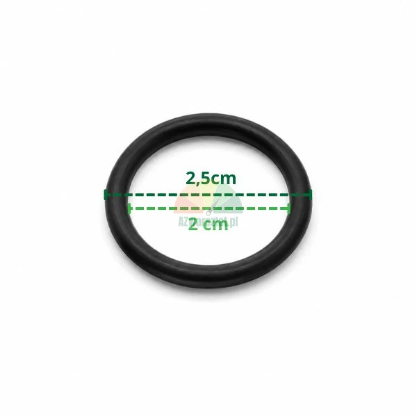 Schwarzer Gummi-O-Ring für Reifenmontiermaschine-Pneumatikzylinder mit Maßen 2,5 cm und 2 cm
