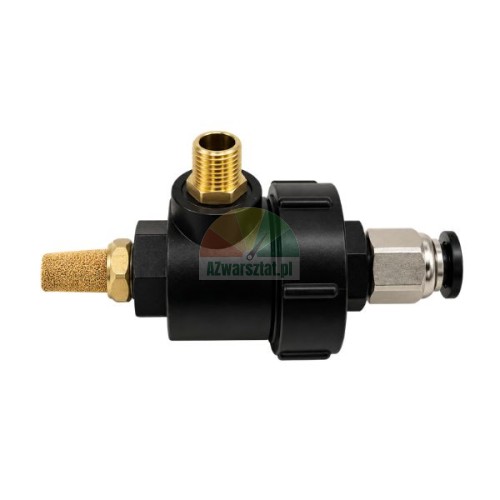 Schnellentlüftungsventil 8mm/9,7mm für Reifenmontiermaschine Abdrücker mit Schalldämpfer