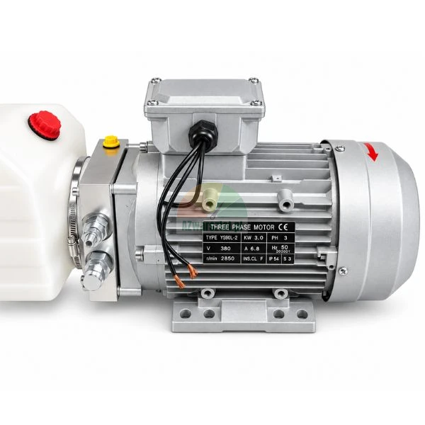 Drehstrommotor 3,0 kW mit Hydraulikpumpe und Öltank