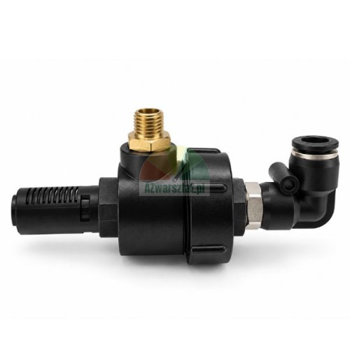 Schnellentlüftungsventil Typ B 8mm / 9,7mm mit Schalldämpfer und Messinggewinde
