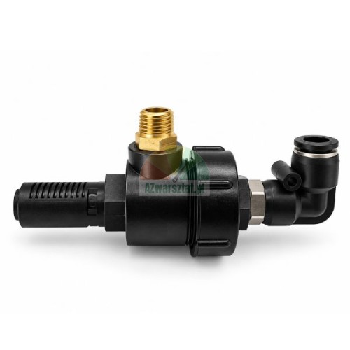 Schnellentlüftungsventil für Reifenabdrücker Typ C 8mm/12,7mm mit Schalldämpfer und Steckanschluss
